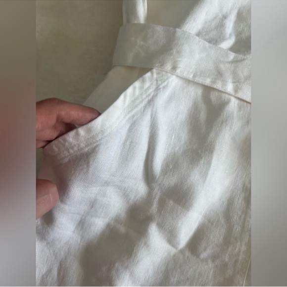 Outerknown Linen Blend Belted Dress - Picture 8 of 16